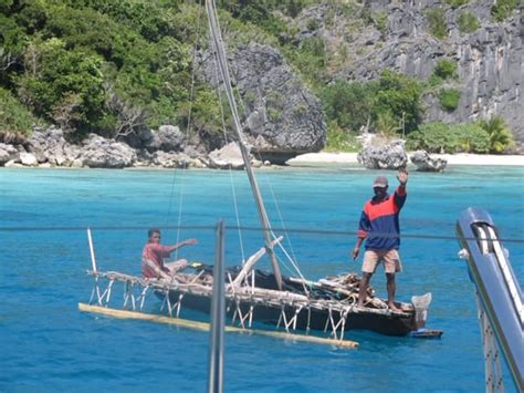 Sailing Papua New Guinea .